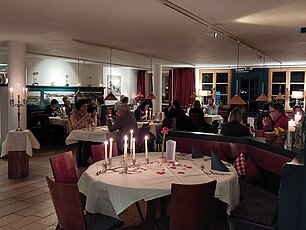 Unser alljährliches Candlelight-Dinner – Gasthof zum Hirsch, Sulzberg